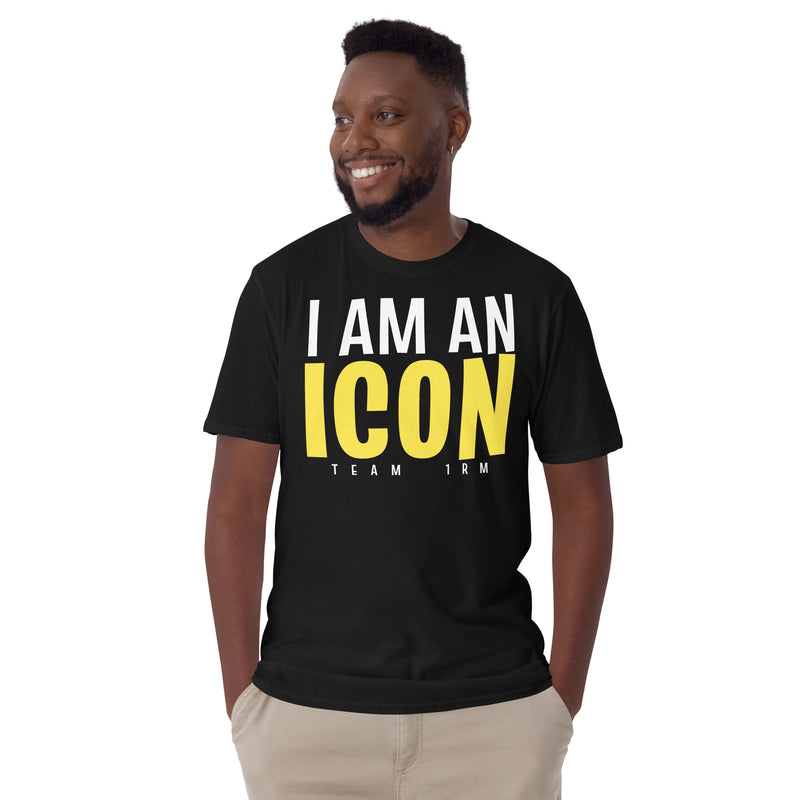 Camiseta ICON amarillo de manga corta unisex