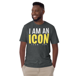 Camiseta ICON amarillo de manga corta unisex