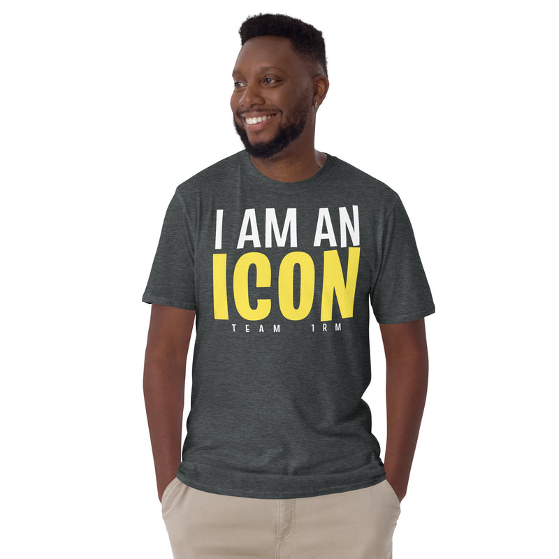 Camiseta ICON amarillo de manga corta unisex