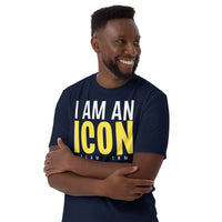 Camiseta ICON amarillo de manga corta unisex