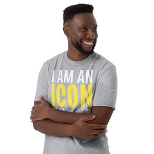 Camiseta ICON amarillo de manga corta unisex