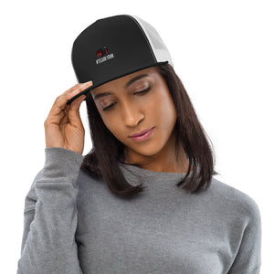 Gorra tipo trucker plana M