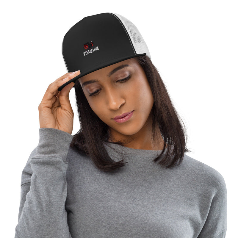 Gorra tipo trucker plana M