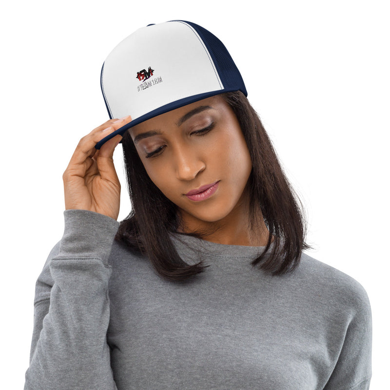Gorra tipo trucker plana M