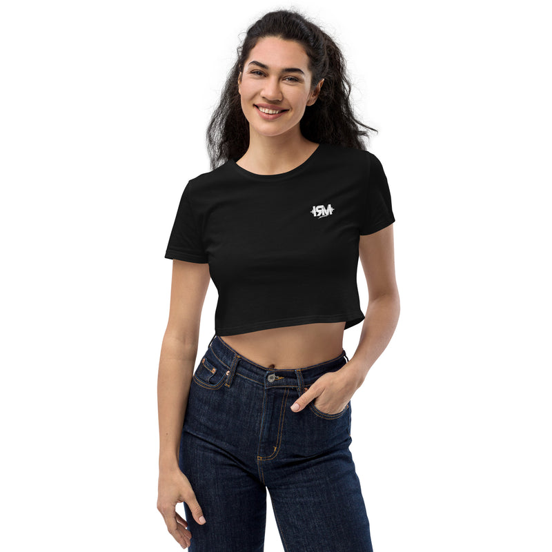 Crop top orgánico 1RMsport blanco