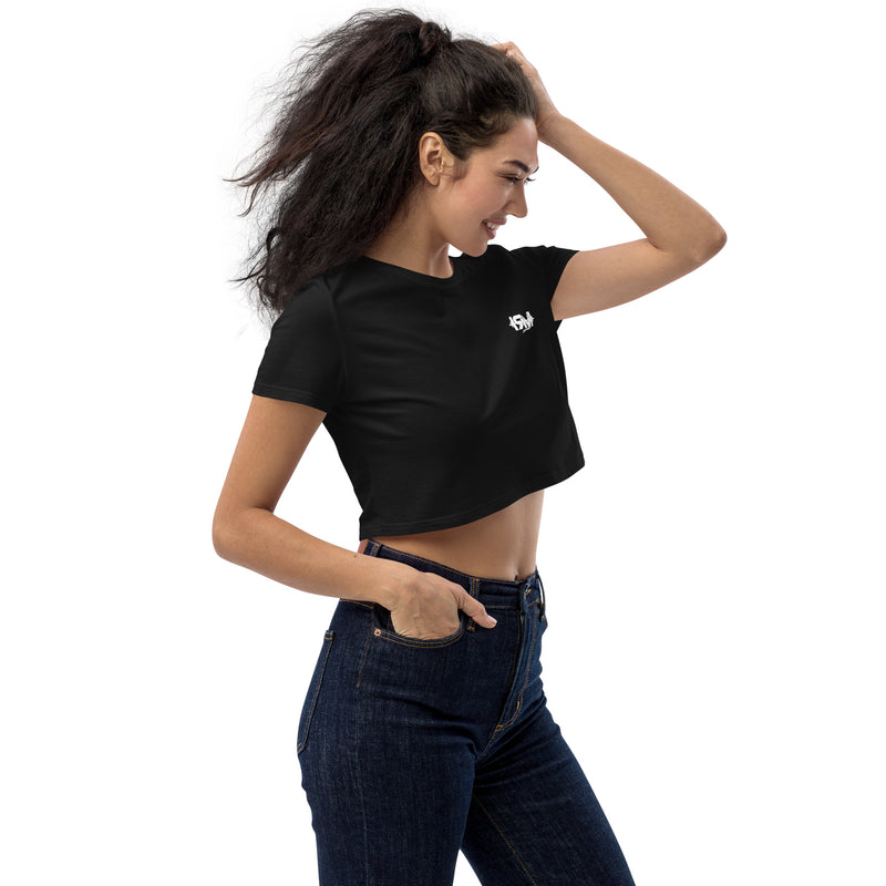 Crop top orgánico 1RMsport blanco