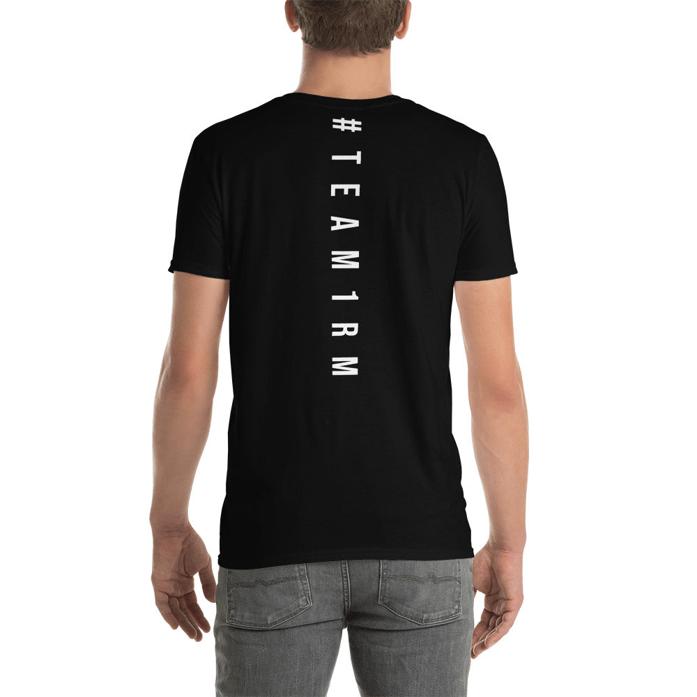 Camiseta de manga corta unisex vertical back