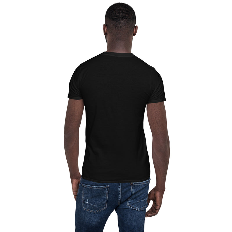 Camiseta de manga corta unisex curva 1RM