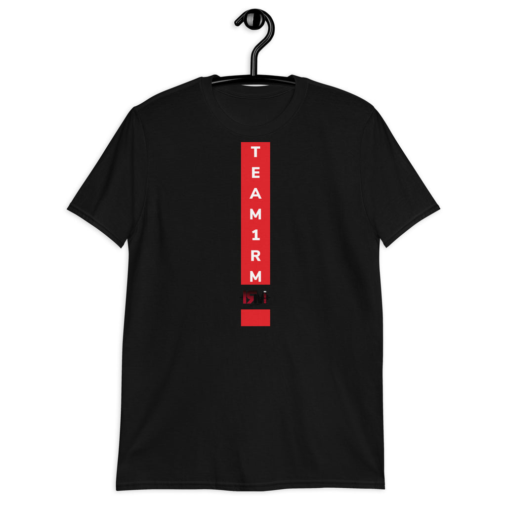 Camiseta de manga corta unisex team vertical