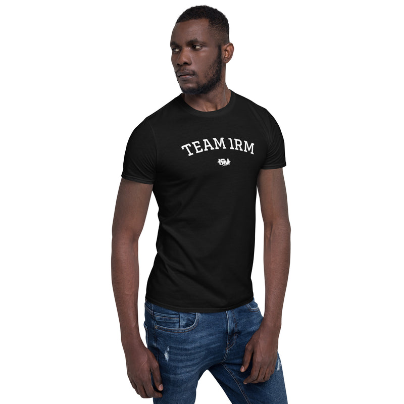 Camiseta de manga corta unisex curva 1RM