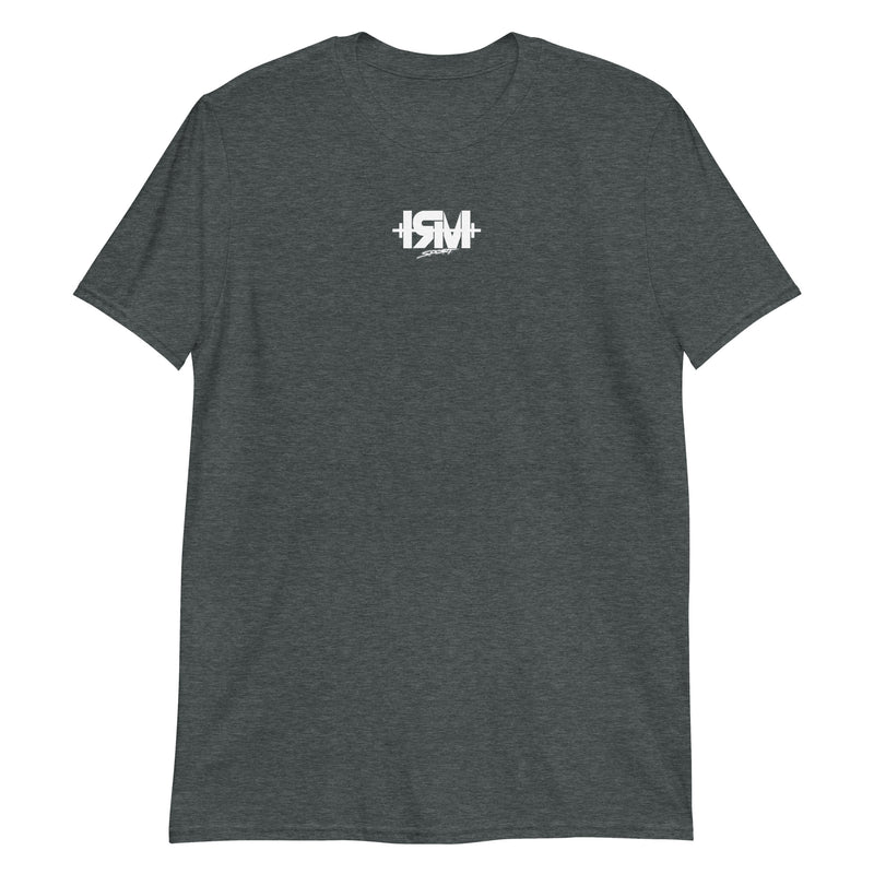 Camiseta de manga corta unisex centro Blanco