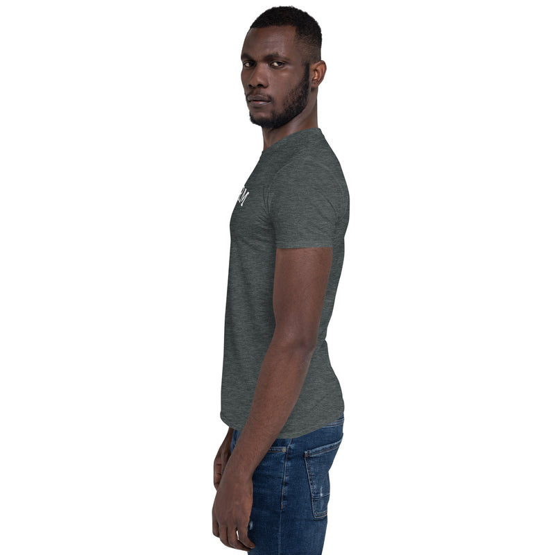 Camiseta de manga corta unisex curva 1RM