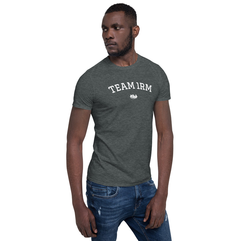 Camiseta de manga corta unisex curva 1RM