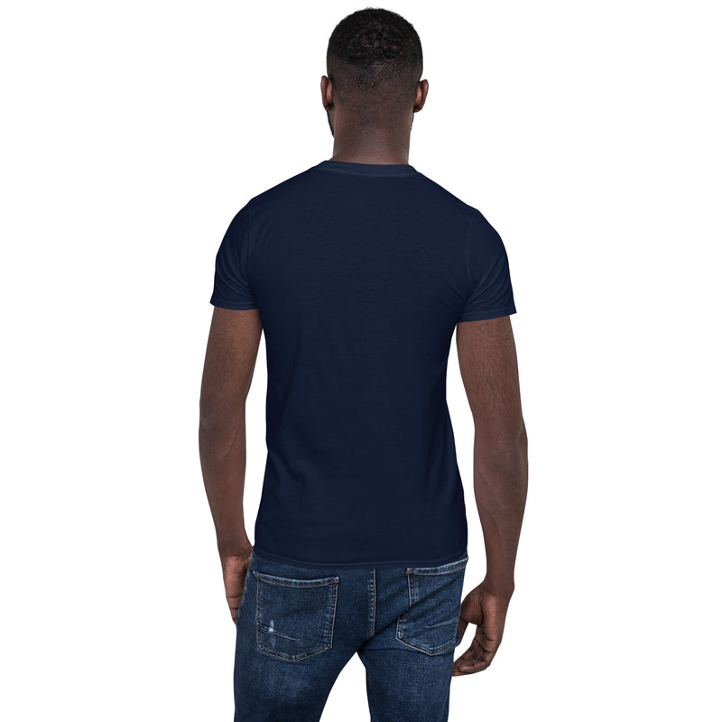 Camiseta de manga corta unisex curva 1RM