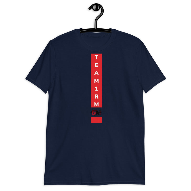 Camiseta de manga corta unisex team vertical