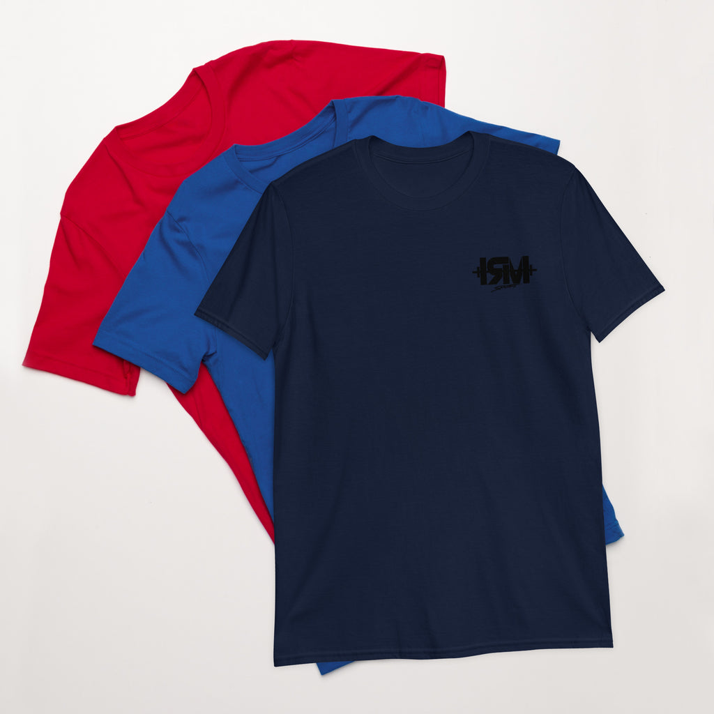 Camiseta de manga corta unisex colors con logo y letra