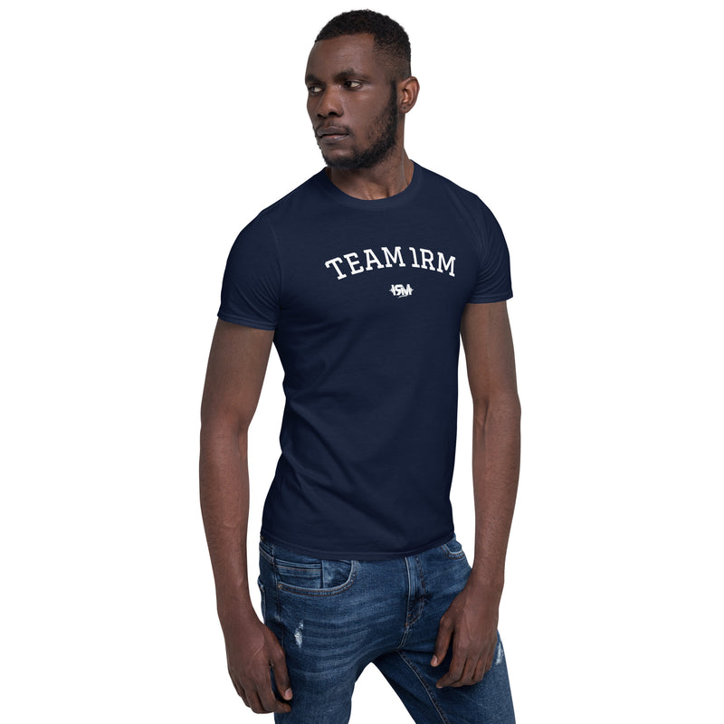 Camiseta de manga corta unisex curva 1RM