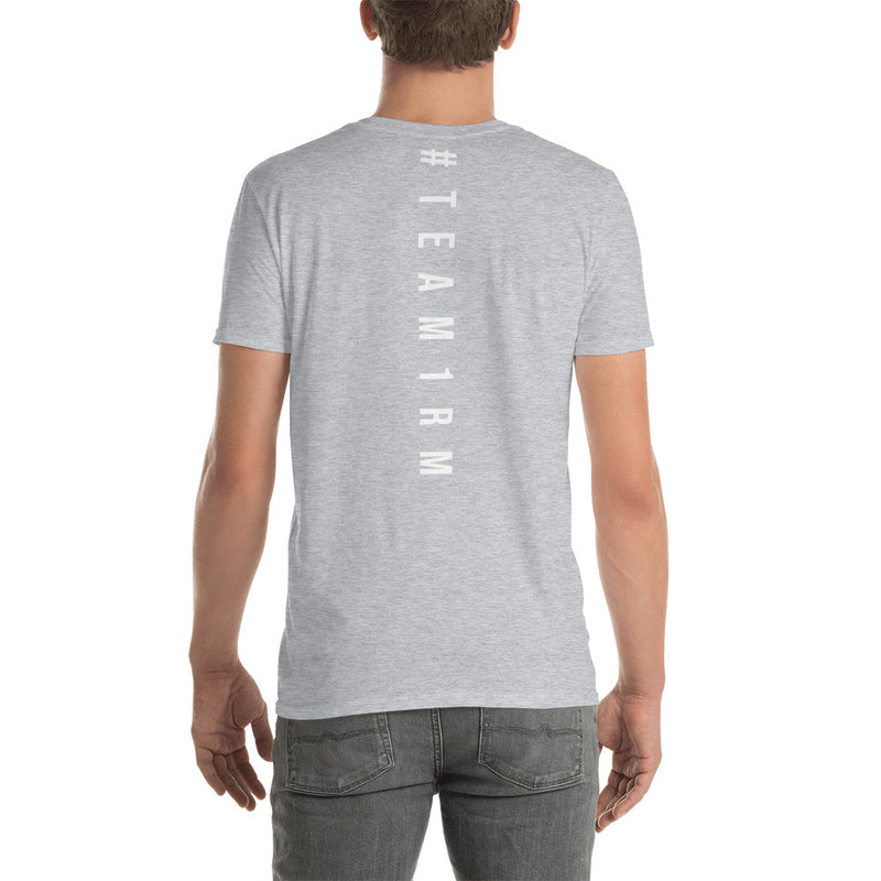 Camiseta de manga corta unisex vertical back