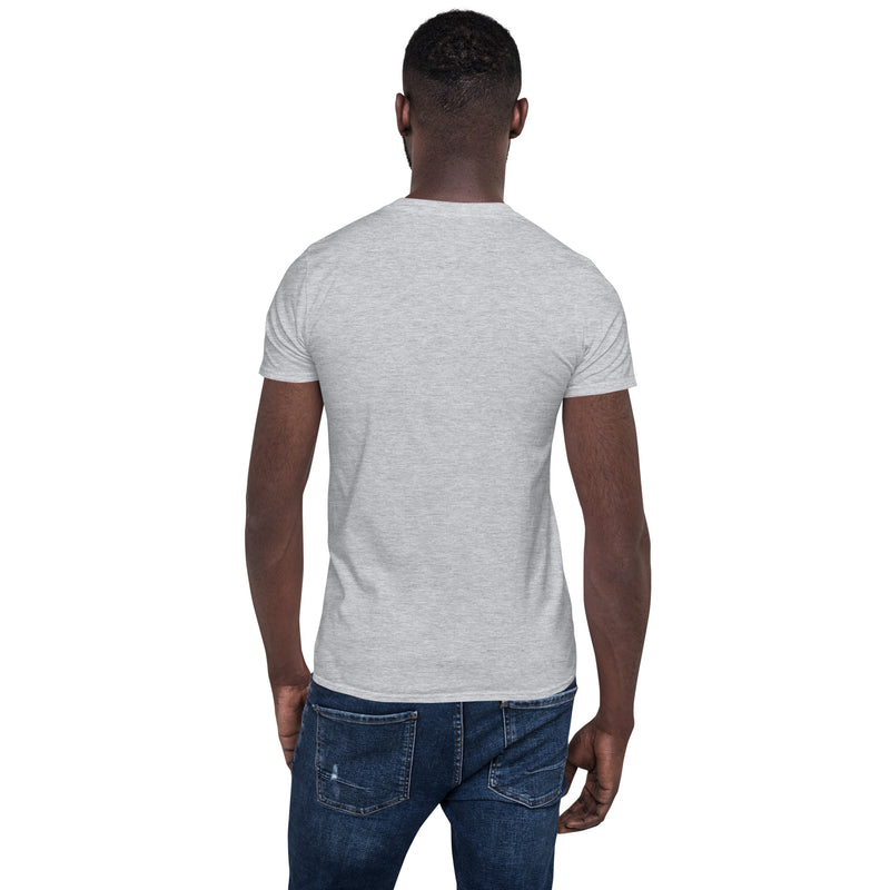 Camiseta de manga corta unisex curva 1RM
