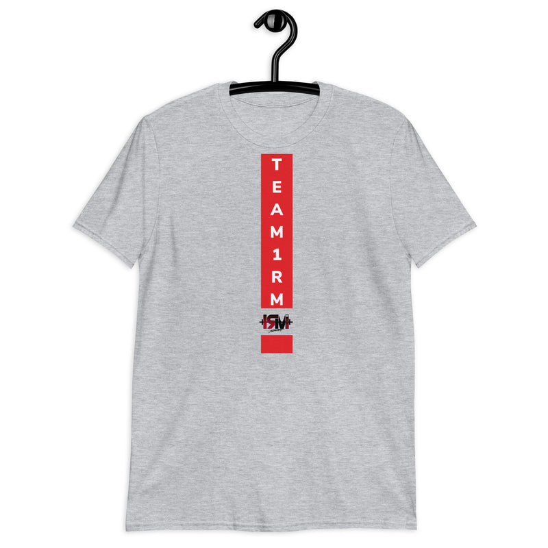 Camiseta de manga corta unisex team vertical