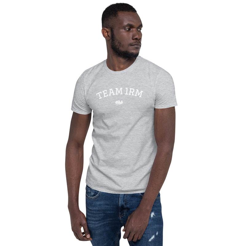 Camiseta de manga corta unisex curva 1RM