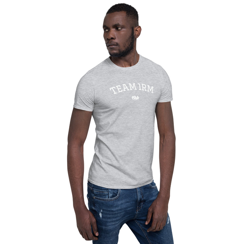 Camiseta de manga corta unisex curva 1RM