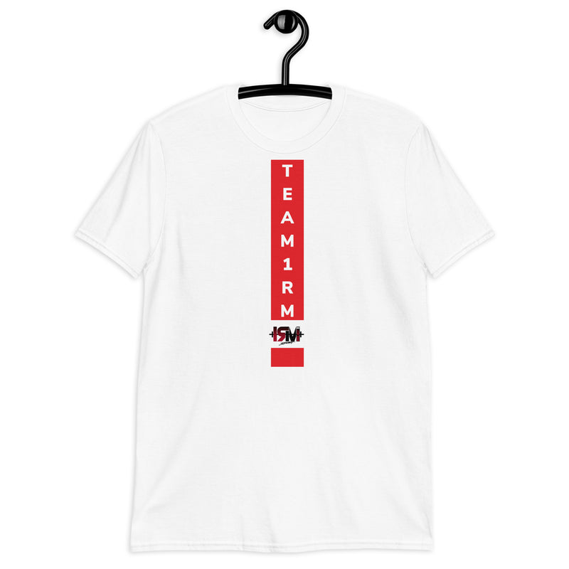 Camiseta de manga corta unisex team vertical