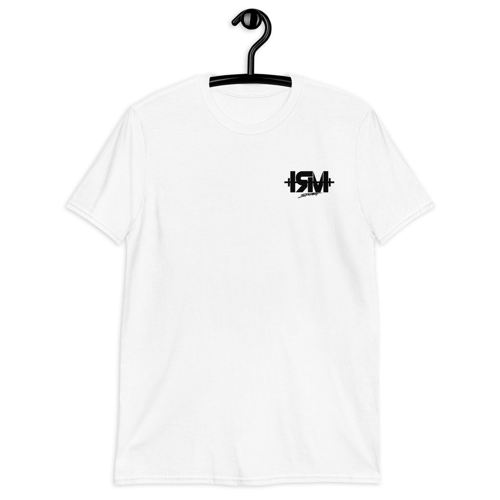 Camiseta de manga corta unisex black logo #team/ exclusiva Blanco