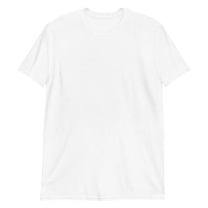 Camiseta de manga corta unisex centro Blanco