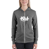 Sudadera con cremallera unisex centro