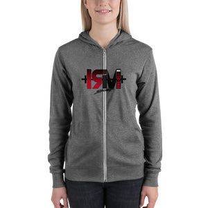 Sudadera con cremallera unisex centro