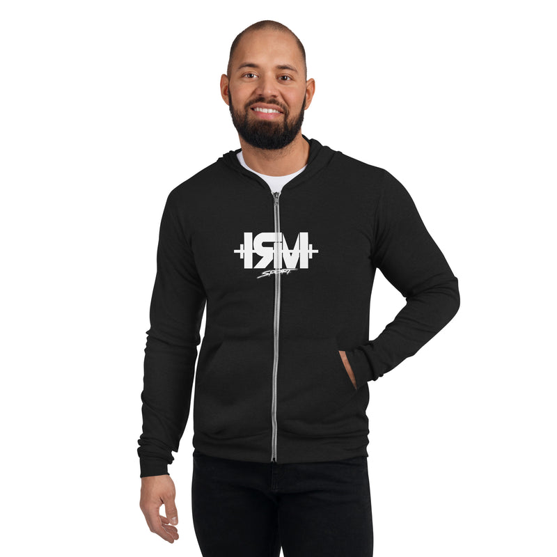 Sudadera con cremallera unisex centro